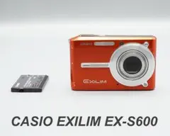 【極美品】【動作確認済み】CASIO EX-S600 赤 2026年最新】casio ex-s600の人気アイテム - メルカリ