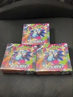 ポケモンカードゲーム インフェルノX 3BOX新品未開封シュリンク付き