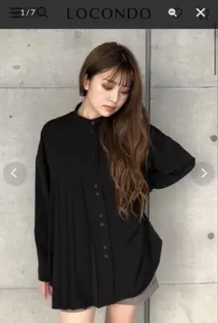 即時発送　アシメタックルーズSH ENVYM シャツのサムネイル