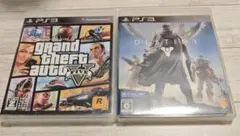 PS3 「grandtheftautoV」「DESTINY」まとめ売り