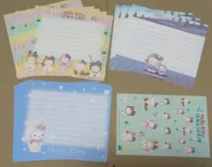 ハローキティ ご当地 北海道 便箋 シール セット