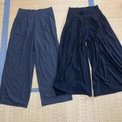 UNIQLO ワイドパンツ2枚