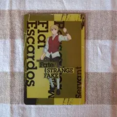 Fate/strange Fake ノベルティ 特典 カード フラット