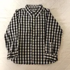 【FORK&SPOON】長袖チェックシャツ（男の子用）105