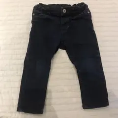 h&m ネイビー　ゴム入りパンツ 80㎝　9-12m