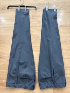 UNIQLO スマートアンクルパンツ　2着セット　グレー 、ブラック　サイズS