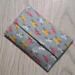 ポケットティッシュケース　☆917　ネコ柄