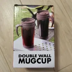 蓋付きダブルウォールマグカップ 450ml アウトドア　新品未使用