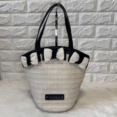 未使用品✨TOCCA トッカ カゴバッグ 黒 リボン 2024SS トートバッグ 2025年最新】TOCCA レディース かごバッグの人気アイテム - メルカリ