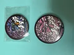 エヴァンゲリオン 缶バッジ２個セット山下いくと 非売品 マンホール！限定！