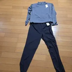 BREEZETEX セットアップ LLサイズ グレー❎ブラック