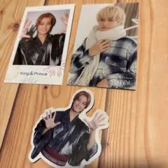 キンプリ 髙橋海人 STARRING 会場特典 チェキ風トレカ　ステッカー