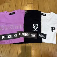 ファットランク PHATRNK Tシャツ 3枚組 Lサイズ シール付き