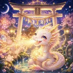 開運絵画 ♡笑龍シリーズ 仲良しツイン龍♡ - メルカリ