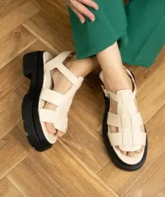 FABBY FABBY.グルカバックバンドスポーツサンダルのサムネイル
