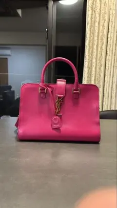 サンローラン　カバス　ショルダー　ピンク　YSL