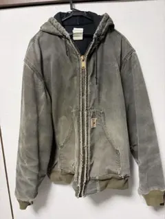 00s Carhartt アクティブジャケット モスグリーン ボロ 雰囲気系