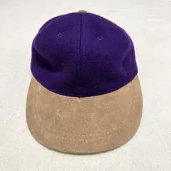 エベッツフィールド フランネルズ パープル ツバ短ベースボール