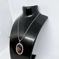 Limoges リモージュ ラインストーン ネックレス シルバーカラー 希少レアのサムネイル