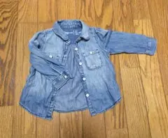 babyGap デニム長袖シャツ 12-18ヶ月