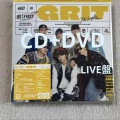 BE:FIRST GRIT CD DVD LIVE盤 未使用　スマプラ