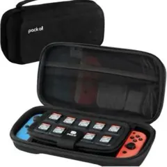 任天堂 Switch スイッチ 専用収納 耐衝撃 防塵 撥水加工 ブラック