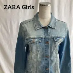 ZARA Girls デニムジャケット USED加工