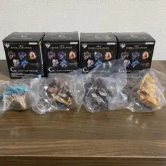 モンスターハンターワイルズ 一番くじ C賞 ヘッドマグネット 4種セット