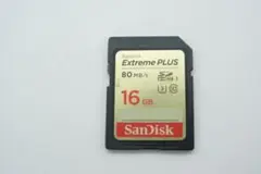 SanDisk Extreme PLUS 16GB SDカード SDHC