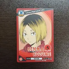 ハイキュー!! きゃらくたぶるカード 孤爪研磨