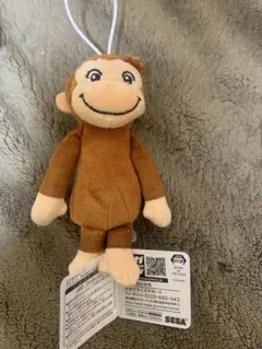 おさるのジョージ　みんなといっしょ　マスコット　ジョージ　ストラップ