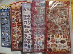 パンダ　 3Dシールセット うるちゅる　硬い　アイス　 ねこ　食べ物