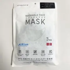 UNIQLO ユニクロ エアリズム マスク L ブラック 3枚組 黒 ふつうのサムネイル