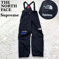 ノースフェイス シュプリーム 18AW エクスペディションパンツ オーバーオール