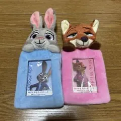 ズートピア ニック ジュディ ぬいぐるみチェキケース