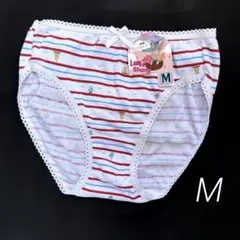 タンス整理品　女子高生　パンティー　ショーツ JK ランジェリー　ボーダーのサムネイル