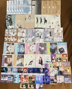 葬送のフリーレン　色紙　ブロマイド　特典　シール　フリーレンマン　EMOCA