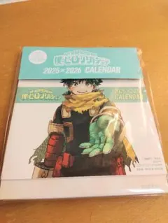 僕のヒーローアカデミア 2025×2026 カレンダー　nonno　ノンノ