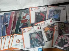 一番くじ NARUTOP99 ナルト　クリアファイル5種 ラバーチャーム6種