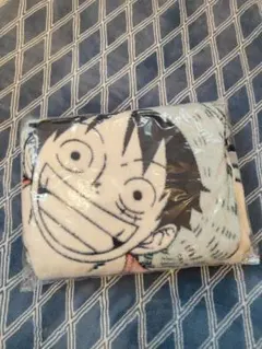 【新品未開封】モスバーガー x ONE PIECE 大きなふわふわブランケット