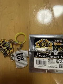 阪神タイガース シークレットユニフォームチャーム 前川