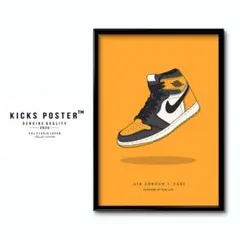 AJ1 エアジョーダン1ハイ タクシー ポスターSNKR-23