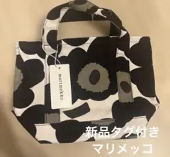 marimekko 花柄 トートバッグ 小型　新品のサムネイル