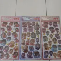 うるちゅるポップシール3シートセット