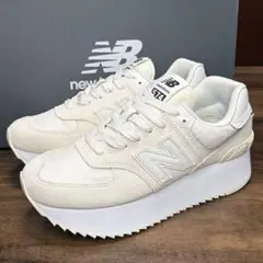 New Balanceニューバランス 厚底 WL574 ZBJ 24.5cm