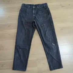 levis 550 ブラックデニム W36 L32