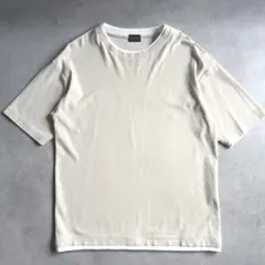 グリーンレーベルリラクシング レイヤード Tシャツ メンズ M ベージュのサムネイル