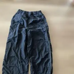 UNIQLOロングパンツ ネイビー ウエストゴム160のサムネイル