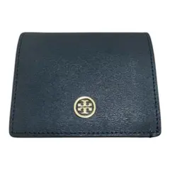 トリーバーチ 二つ折り財布 ネイビー レッド バイカラー ミニ財布