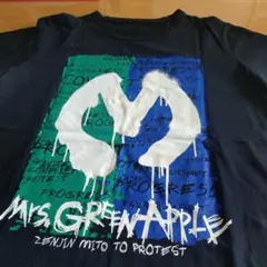 Mrs.GREEN APPLEゼンジン未到とプロテストツアー ロンT ホワイト
